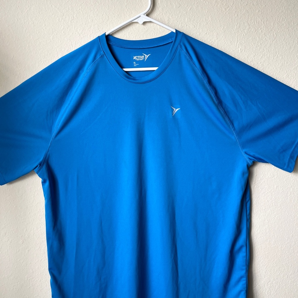 Men's Blue Athletic Shirt